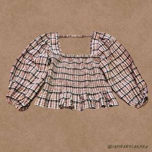 Tommy Hilfiger - NWOT Plaid Blouse